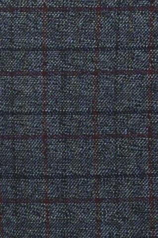 Spodnie męskie w kratkę Chinos Lester 64563 - 149681