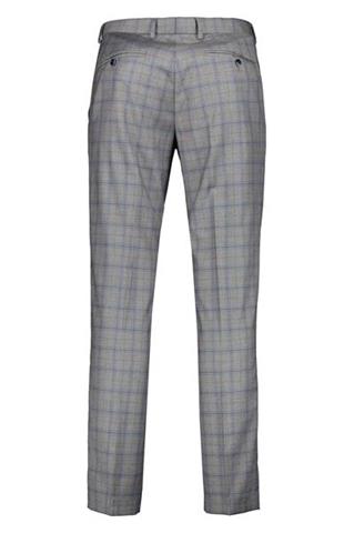 Szary garnitur w kratę Mix&Match (255) spodnie - 149871