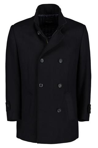 Granatowy płaszcz męski Ambrosio 2 Box 22380 - 153111
