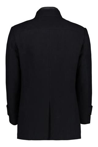 Granatowy płaszcz męski Ambrosio 2 Box 22380 - 153141