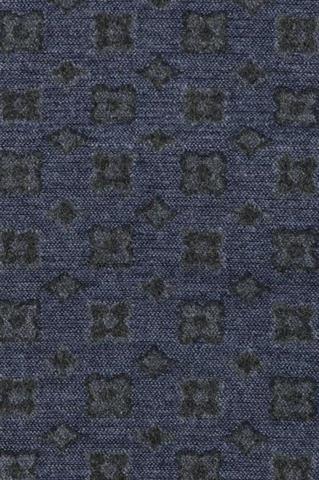 Granatowy szal we wzory 73236 - 154101