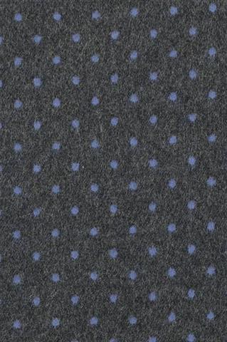 Grafitowy szal w kropki 73228 - 154311