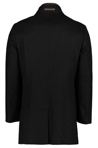 Czarny płaszcz męski Graciano Wool 29772 - 156101
