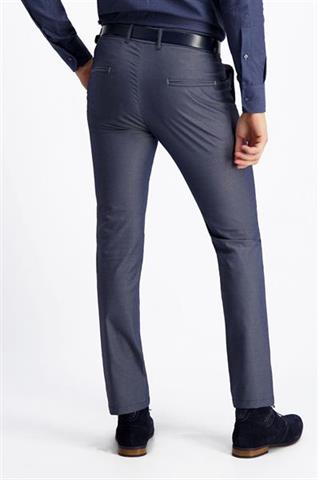 Granatowe spodnie Chinos Genial 64508 - 157231