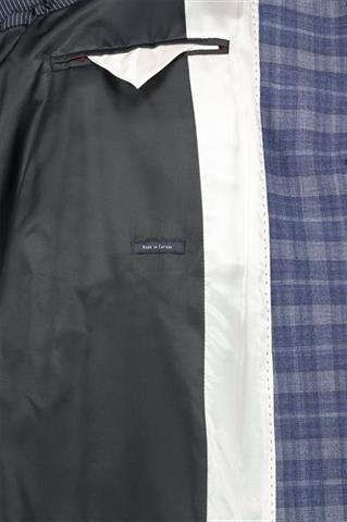 Marynarka męska w kratę 46108 - 158611