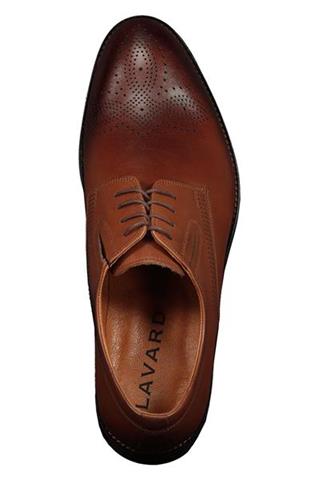 Półbuty męskie ze skóry Soria Heban 73200 - 165921