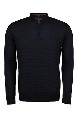 Granatowy sweter męski 73917 - 173401