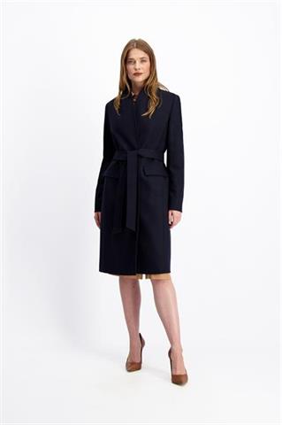 Granatowy płaszcz damski Donna Tuch 84848 - 175101