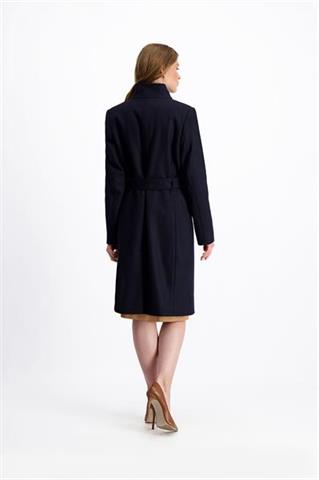 Granatowy płaszcz damski Donna Tuch 84848 - 175111