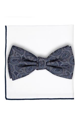 Granatowa mucha we wzory 57320 - 177261