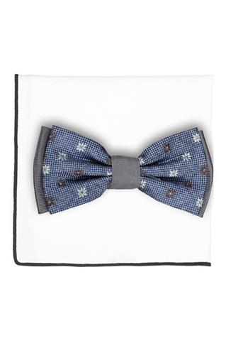 Niebieska mucha w kwiatki 57328 - 177401