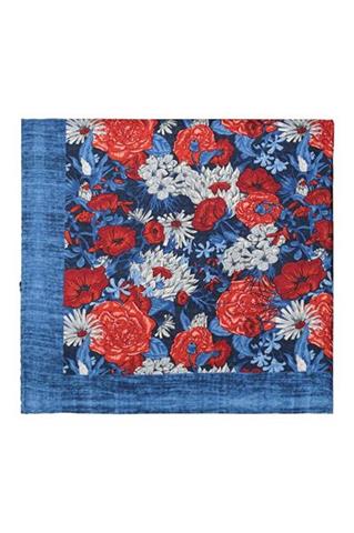 Kolorowa poszetka w kwiaty 57343 - 177821