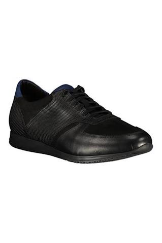 Czarne sneakersy męskie ze skóry 73261 - 179091