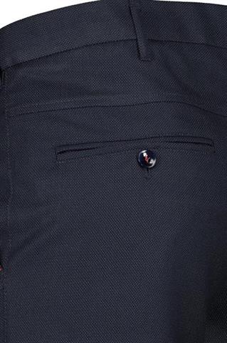 Granatowe spodnie Chinos Monti 64585 - 180901