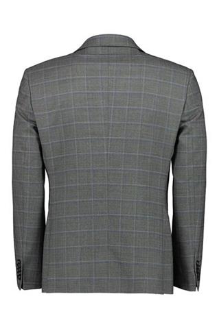 Szary garnitur w kratę 35208 - 181231