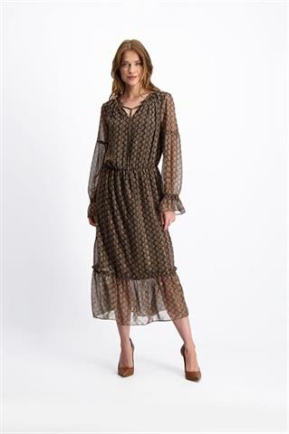 Zwiewna sukienka we wzory Lily 85426 - 181421