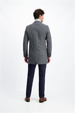 Wełniany płaszcz dwurzędowy męski 20729 - 183281