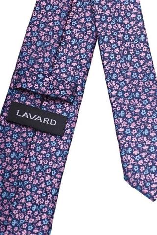 Krawat w drobne kwiaty 57052 - 18491