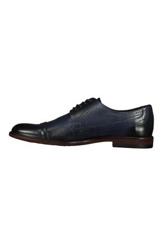 Granatowe eleganckie buty męskie 73183 - 187341