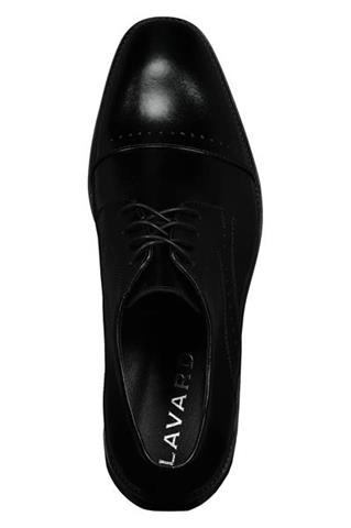 Czarne eleganckie buty męskie 73240 - 187831