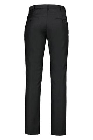Czarne spodnie chino w prążki 64596 - 188261