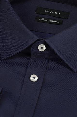 Granatowa koszula męska 92970 - 189401