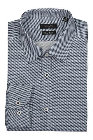 Koszula męska w mikro wzór 93016 - 189541