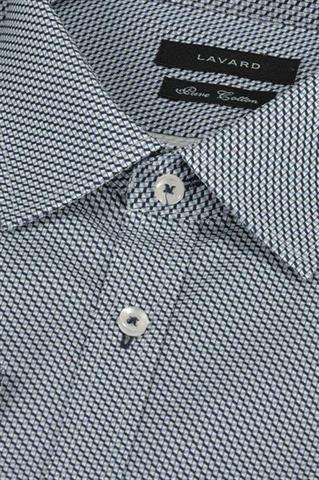 Koszula męska w mikro wzór 93016 - 189551