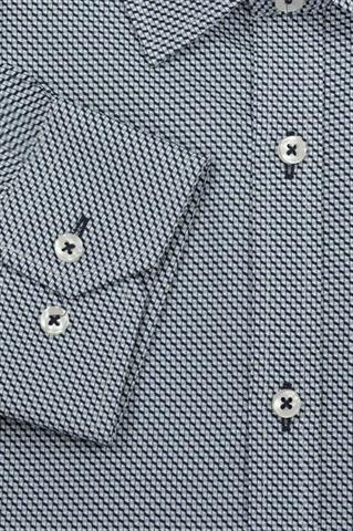 Koszula męska w mikro wzór 93016 - 189561
