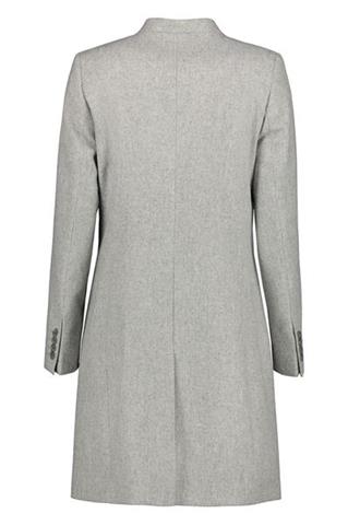 Szary płaszcz damski 85433 - 192571