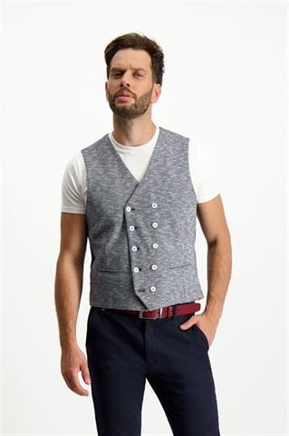 Granatowa kamizelka męska Mati 10134 - 195321