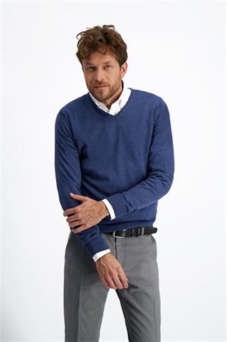 Niebieski sweter wełniany 72812 - 198231