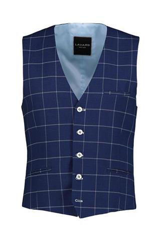 Kamizelka męska w kratę 10130 - 199031