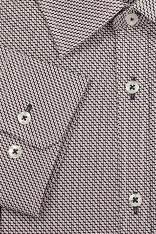 Koszula męska we wzory 93015 - 203281