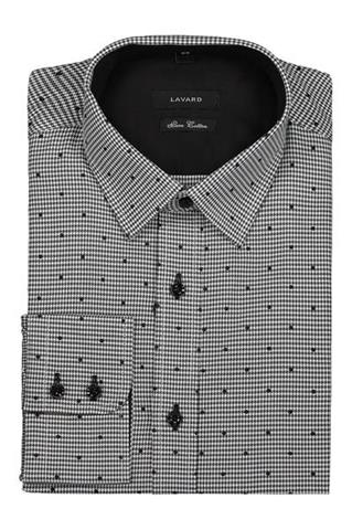 Koszula męska w pepitkę 91035 - 204511