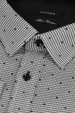 Koszula męska w pepitkę 91035 - 204521