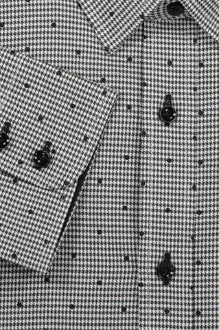 Koszula męska w pepitkę 91035 - 204531