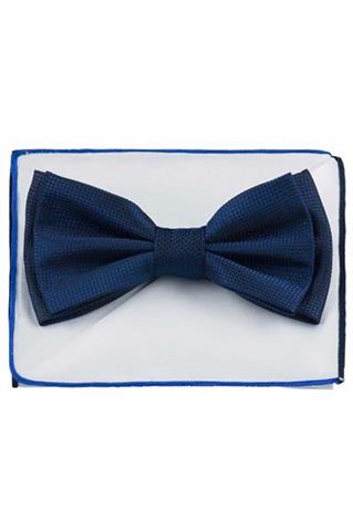 Elegancka granatowa mucha 57146 - 20491