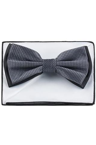 Elegancka grafitowa mucha 57147 - 20501