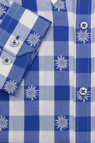 Koszula męska w kratę 92456 - 205011