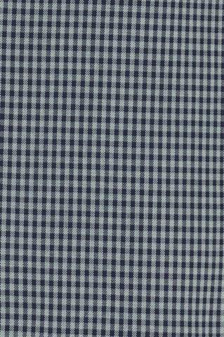 Granatowa marynarka maxi w drobną kratę 45174 - 205431