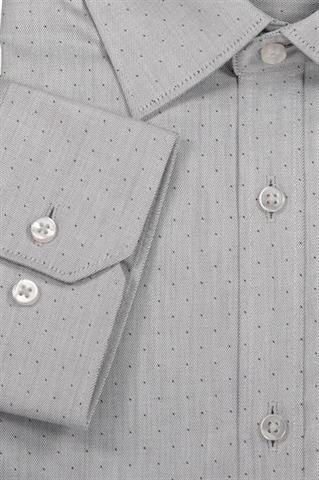 Szara koszula we wzory 92621 - 206761