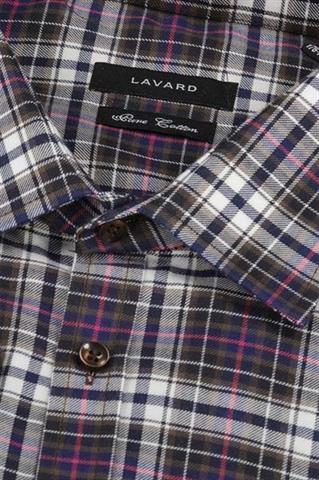 Koszula męska w kratę 93013 - 207461