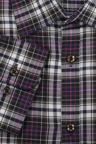 Koszula męska w kratę 93013 - 207471