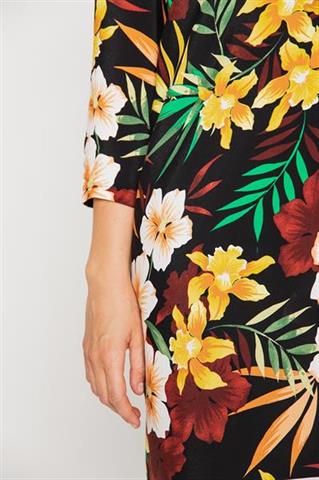 Sukienka w kwiatowy wzór 58030 - 210661