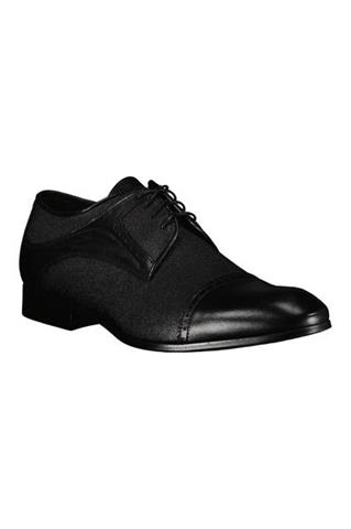 Czarne eleganckie buty męskie 73977 - 212051