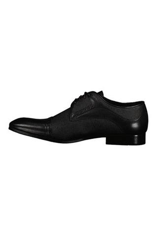 Czarne eleganckie buty męskie 73977 - 212071