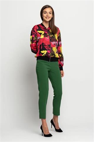 Żakiet damski w kwiatowy wzór 58049 - 212811