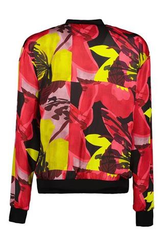 Żakiet damski w kwiatowy wzór 58049 - 212841