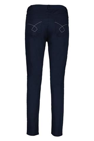 Granatowe spodnie damskie 83864 - 215551